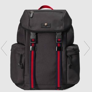 Gucci Techno Canvas Backpack